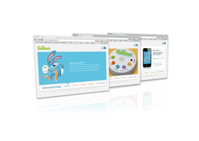 gabbit website design