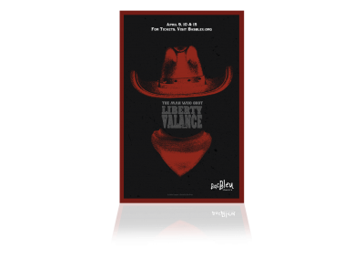 Liberty Vance poster design