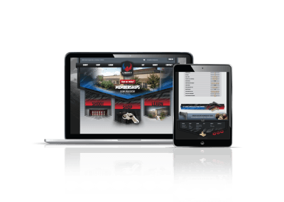 liberty firearms website design